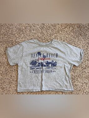 Venice Beach California Kids' Gray Graphic Tee